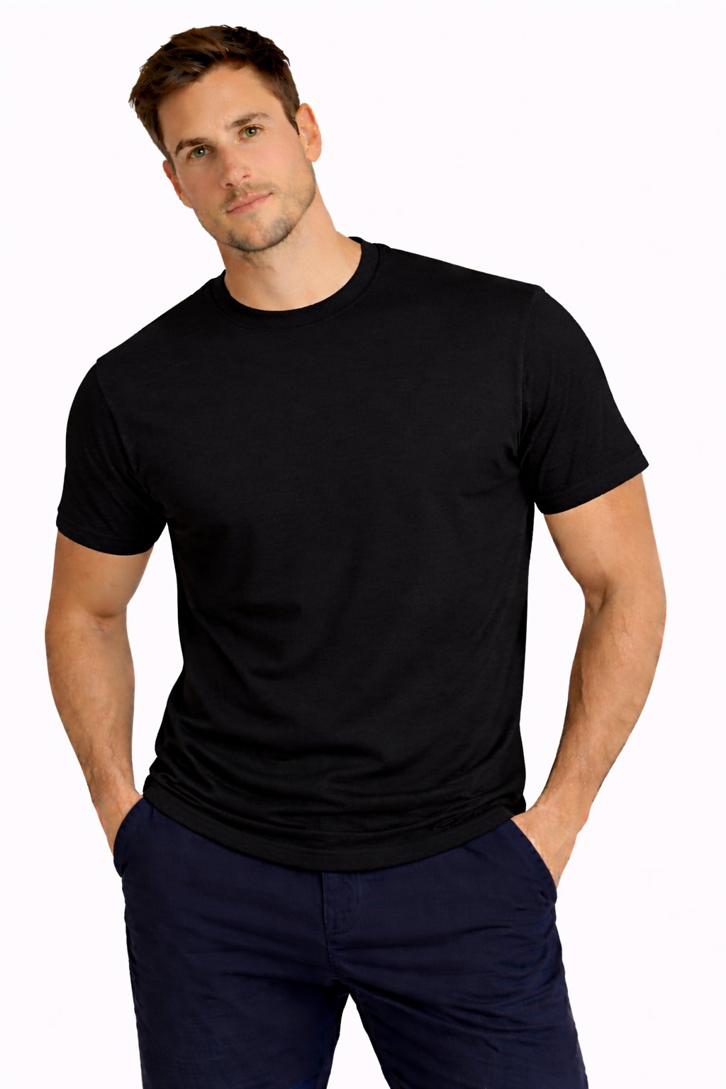 Bisiklet Yaka Tişört